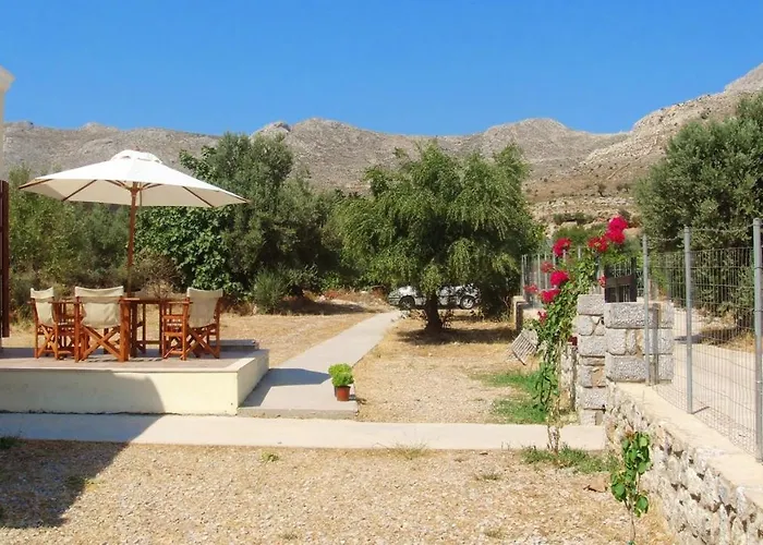 别墅 Chic Villa In Kalymnos + Mountain View *